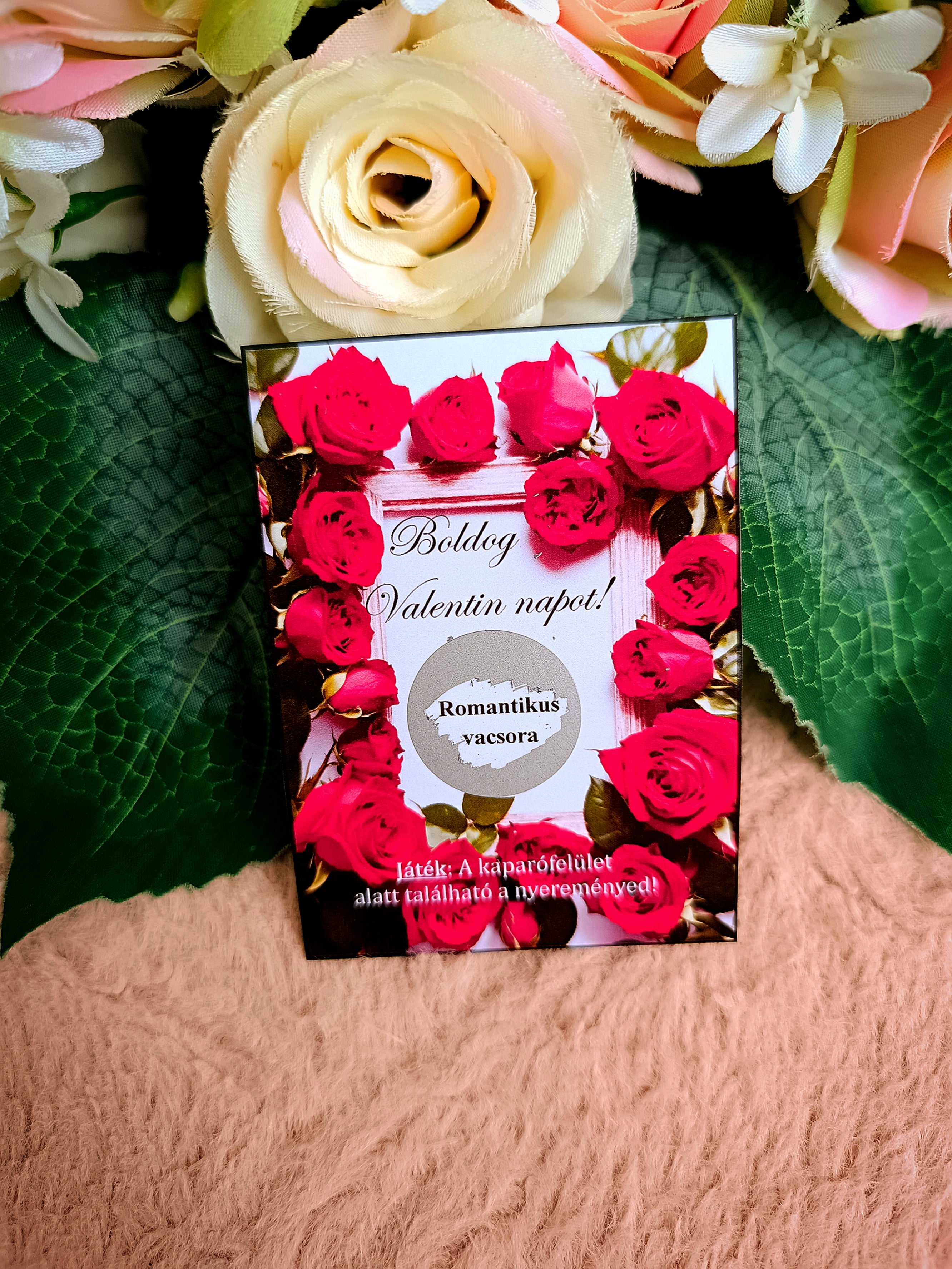 Valenti napi ajándék kaparós sorsjegy II